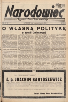 Narodowiec : tygodnik Obozu Wszechpolskiego. 1938, nr 40