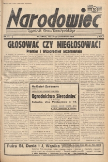 Narodowiec : tygodnik Obozu Wszechpolskiego. 1938, nr 44