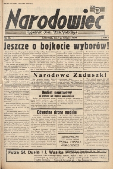 Narodowiec : tygodnik Obozu Wszechpolskiego. 1938, nr 45