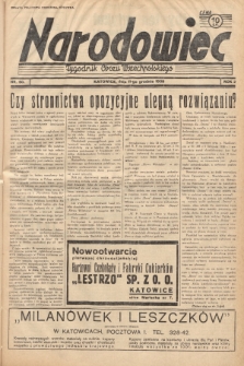 Narodowiec : tygodnik Obozu Wszechpolskiego. 1938, nr 50