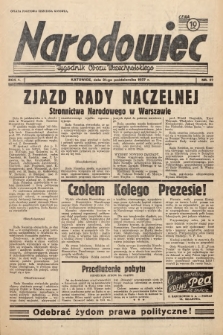 Narodowiec : tygodnik Obozu Wszechpolskiego. 1937, nr 27