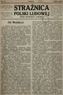 Strażnica Polski Ludowej. 1914, nr 5