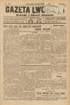 Gazeta Lwowska. 1925, nr 116