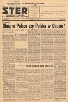 Ster : tygodnik żydowski dla spraw polityki i kultury. 1937, nr 6a (po konfiskacie nakład drugi)