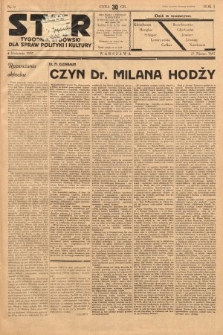 Ster : tygodnik żydowski dla spraw polityki i kultury. 1937, nr 9
