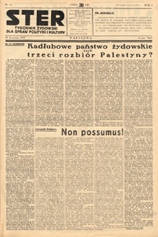 Ster : tygodnik żydowski dla spraw polityki i kultury. 1937, nr 12