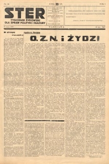 Ster : tygodnik żydowski dla spraw polityki i kultury. 1937, nr 14