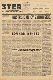 Ster : tygodnik żydowski dla spraw polityki i kultury. 1937, nr 18