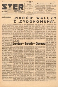 Ster : tygodnik żydowski dla spraw polityki i kultury. 1937, nr 26