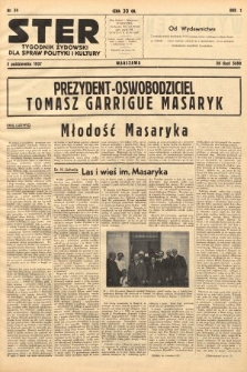 Ster : tygodnik żydowski dla spraw polityki i kultury. 1937, nr 34