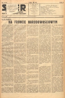 Ster : tygodnik żydowski dla spraw polityki i kultury. 1938, nr 17 (63)
