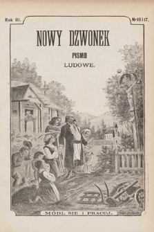 Nowy Dzwonek : pismo ludowe. 1895, nr 16-17