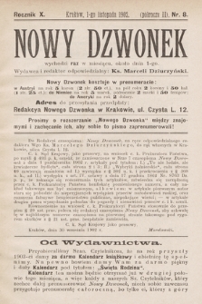 Nowy Dzwonek. 1902, nr 8