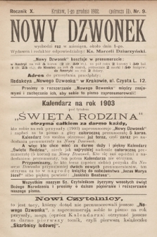 Nowy Dzwonek. 1902, nr 9