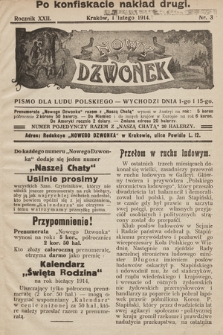 Nowy Dzwonek : pismo dla ludu Polskiego. 1914, nr 3 [po konfiskacie]