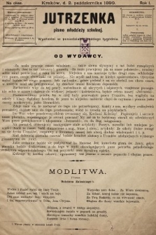 Jutrzenka : pismo młodzieży szkolnej. 1899, na okaz
