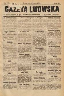 Gazeta Lwowska. 1925, nr 172