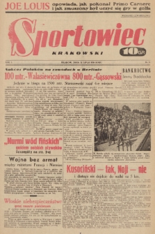 Sportowiec Krakowski. 1938, nr 12 (wydanie czwartkowe)