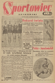 Sportowiec Krakowski. 1938, nr 19 (wydanie poniedziałkowe)