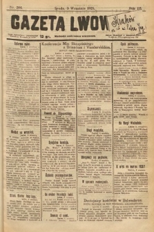Gazeta Lwowska. 1925, nr 206