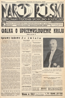 Naród Polski : ilustrowany tygodnik społeczno-polityczny : pismo chrześcijańsko-demokratyczne ludzi pracy. 1938, nr 13