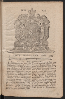 Gazety Wileńskie. 1783, nr 21