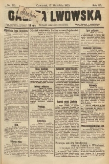 Gazeta Lwowska. 1925, nr 213