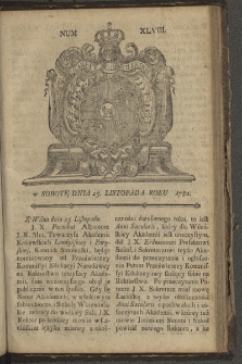 Gazety Wileńskie. 1780, nr 48