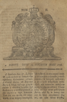 Gazety Wileńskie. 1786, nr 2