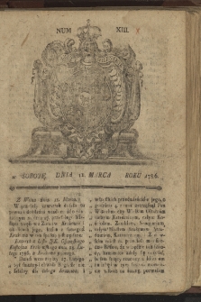 Gazety Wileńskie. 1786, nr 10