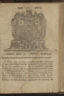 Gazety Wileńskie. 1786, nr 30