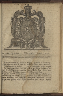 Gazety Wileńskie. 1786, nr 44