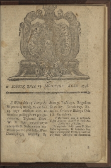 Gazety Wileńskie. 1786, nr 46