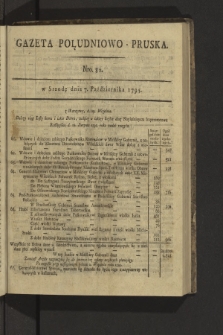 Gazeta Południowo-Pruska. 1795, nr 80