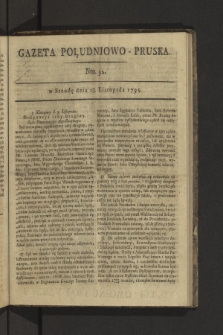 Gazeta Południowo-Pruska. 1795, nr 92