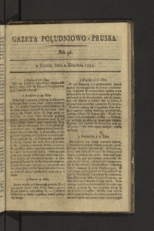 Gazeta Południowo-Pruska. 1795, nr 96