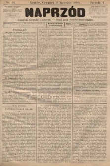 Naprzód : czasopismo polityczne i społeczne : organ partyi socyalno-demokratycznej. 1896, nr 36