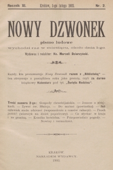 Nowy Dzwonek. 1903, nr 2