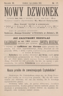 Nowy Dzwonek. 1903, nr 17