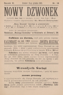 Nowy Dzwonek. 1903, nr 18