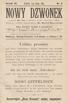 Nowy Dzwonek. 1904, nr 3