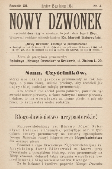 Nowy Dzwonek. 1904, nr 4