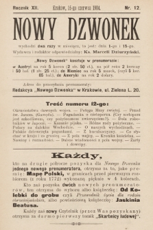 Nowy Dzwonek. 1904, nr 12
