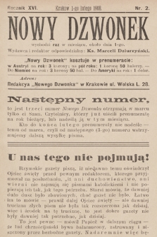 Nowy Dzwonek. 1908, nr 2