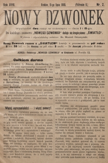 Nowy Dzwonek. 1909 (Półrocze II), nr 2