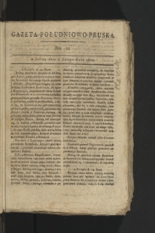 Gazeta Południowo-Pruska. 1800, nr 10