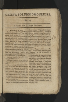 Gazeta Południowo-Pruska. 1800, nr 11