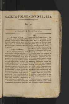 Gazeta Południowo-Pruska. 1800, nr 20