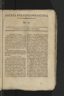 Gazeta Południowo-Pruska. 1800, nr 21