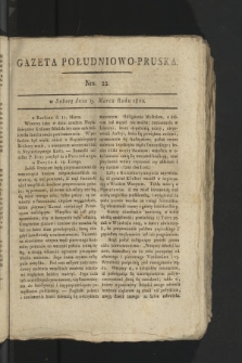 Gazeta Południowo-Pruska. 1800, nr 22